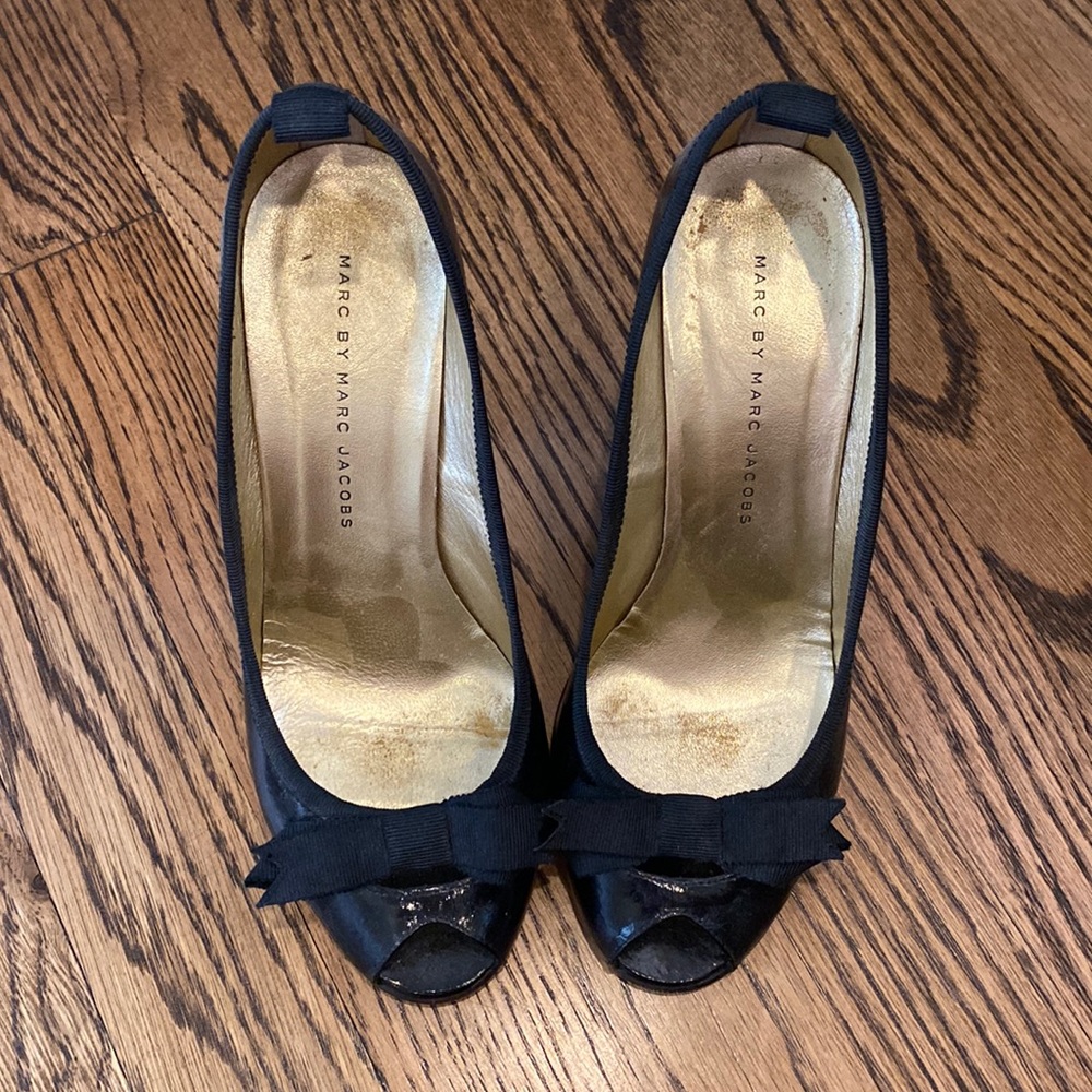 Marc By Marc Jacobs Peep Toe Heels